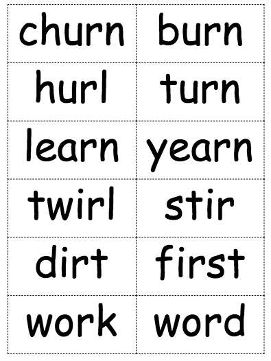 Word cards