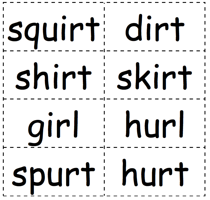 Word cards