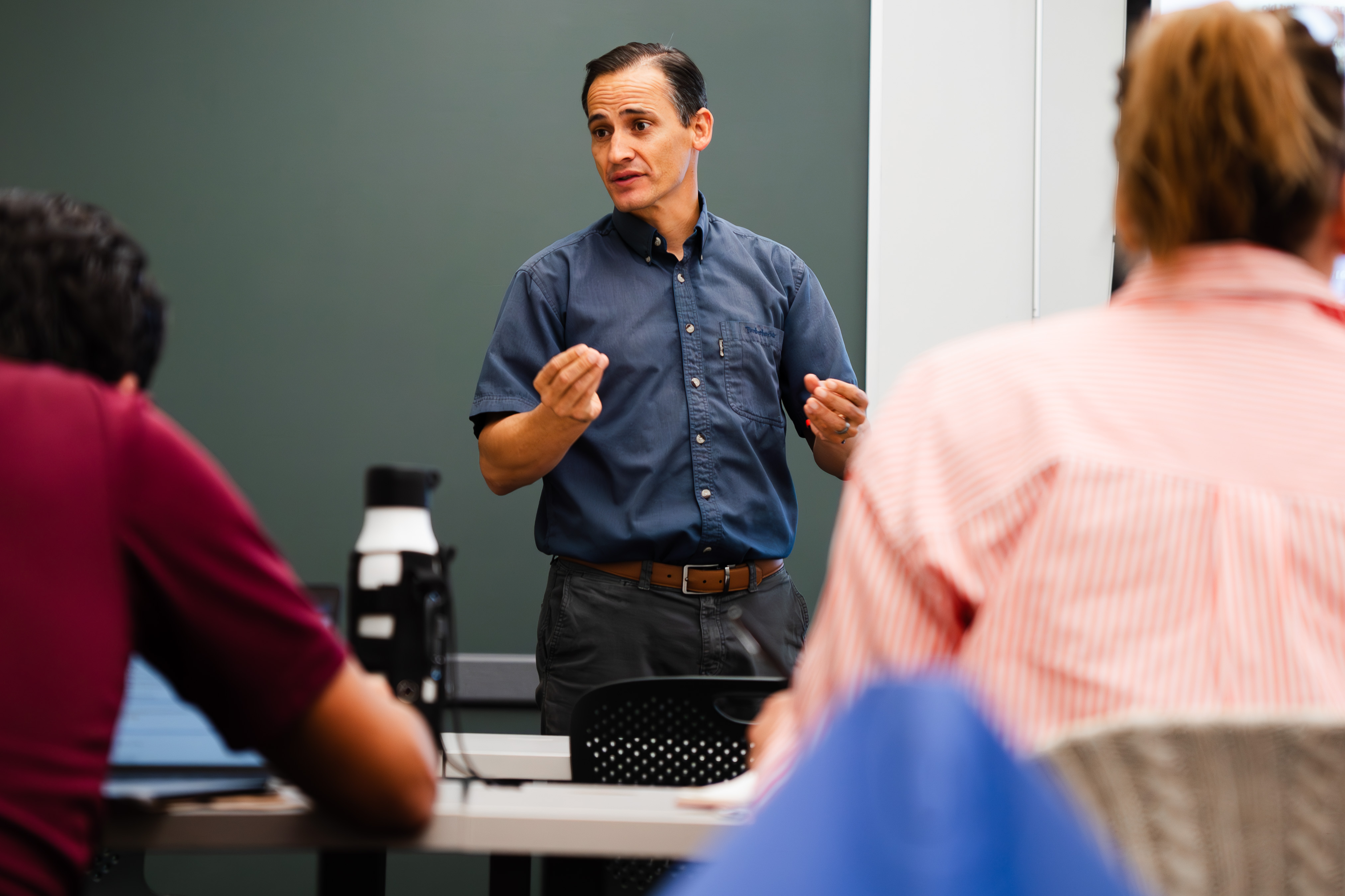 A group of faculty