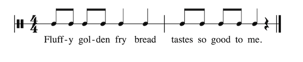 Fry Bread Play Along