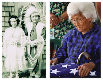 Northwestern Shoshone elder, Helen Timbimboo