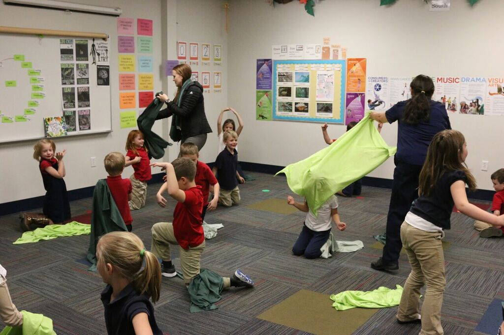 Classroom Doing Plant Life Cycle