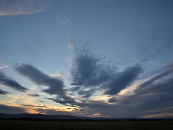 Stratus clouds