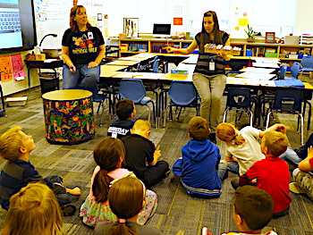 Teachers using instruments