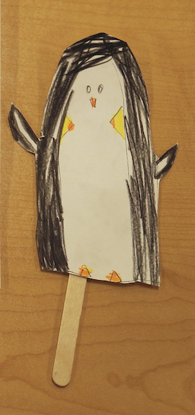Penguin puppet