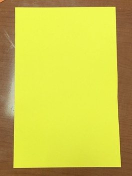 Flat Yellow Paper