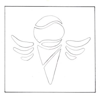 Symbols logo drawing.