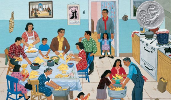 Family Pictures and Traditions: ARTS Lessons