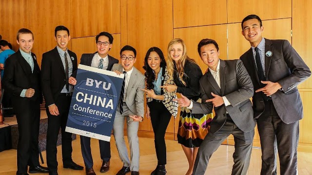 BYU's China Conference team
