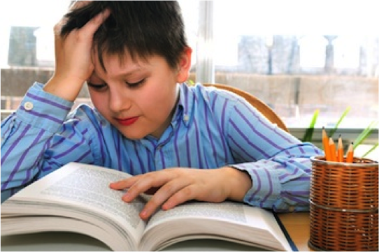 boy reading