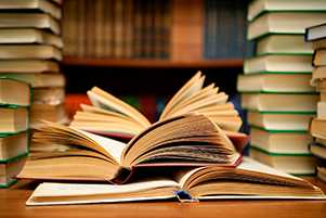 Stacks of books