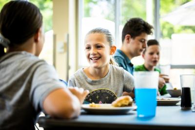 Kids at Lunch