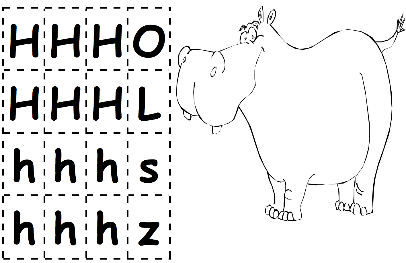 Letter-Cards-and-Hippo