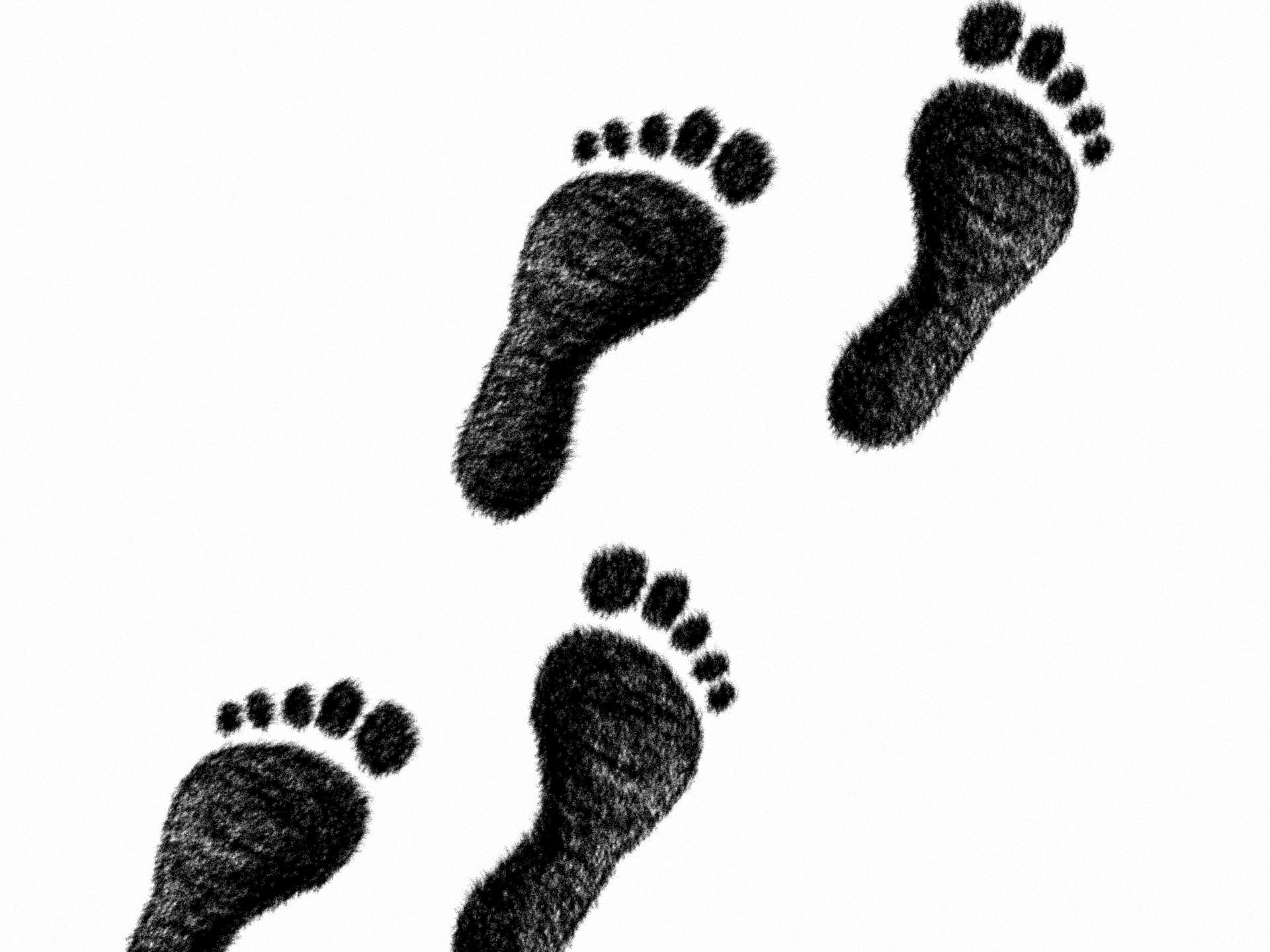 Feet Meet on a Street