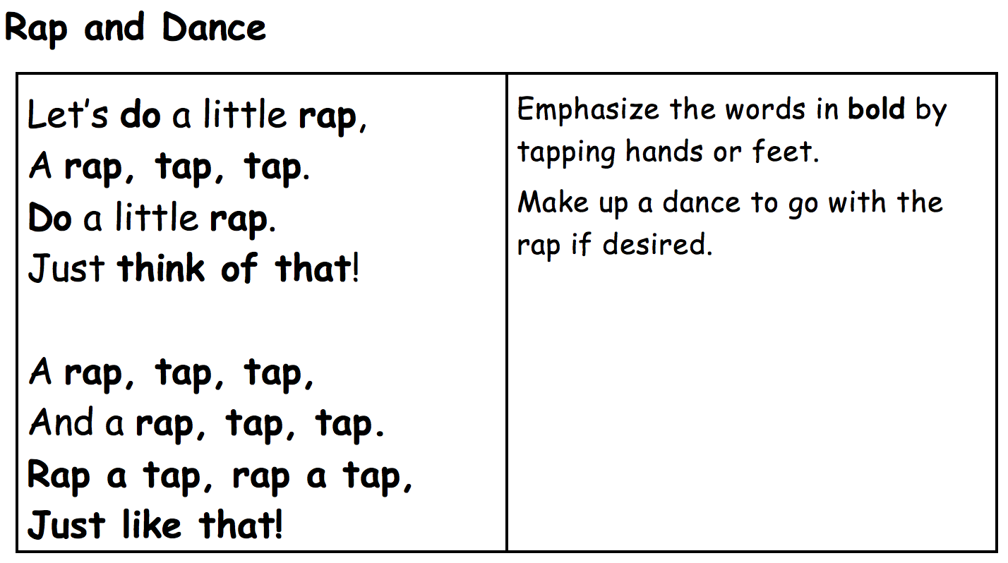 Rap-and-dance