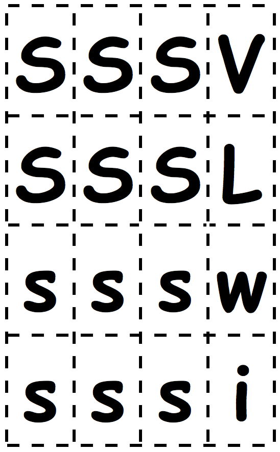 S-Letter-Cards
