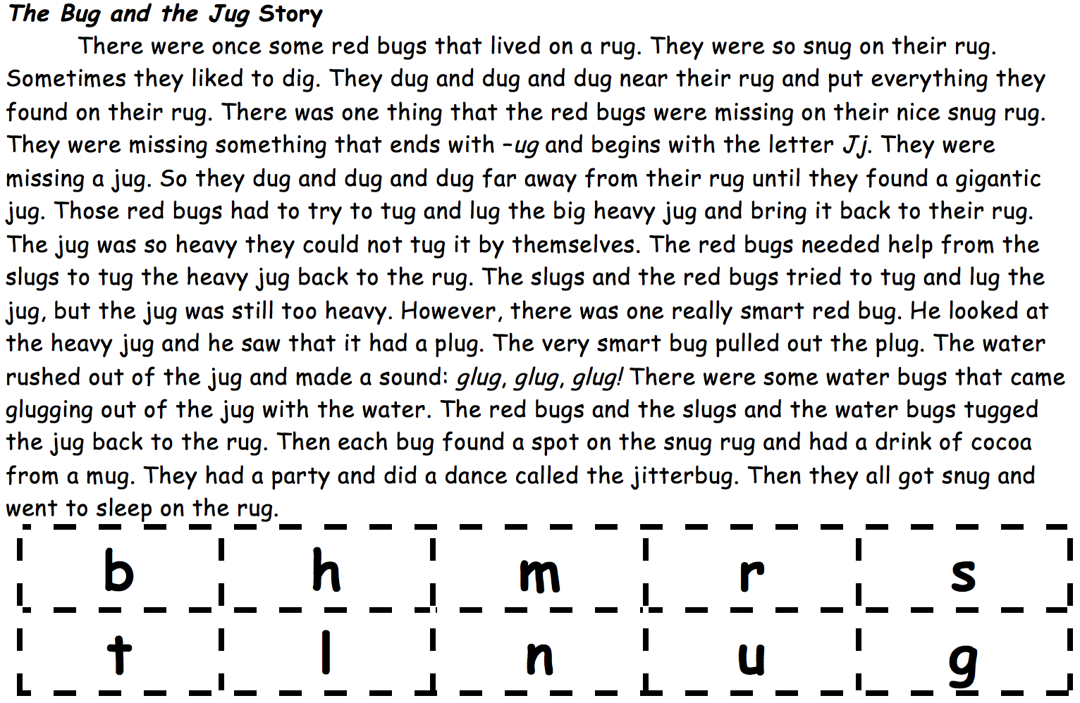 bug-and-jug-story-and-letter-cards