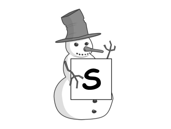 S Snowman
