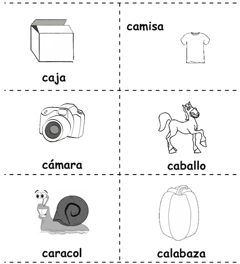 Palabras que empiezan con C