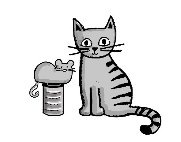 *A Cat and a Rat in a Can