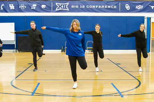 Women exercising in gym