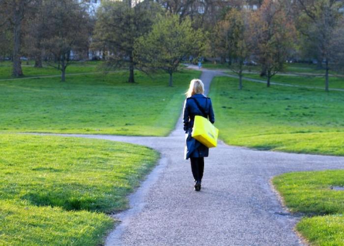 Woman walking