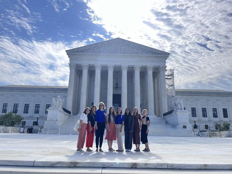 Group at Supreme Court
