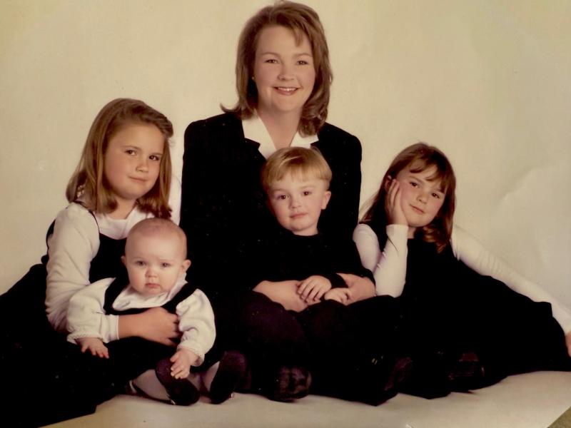 Lori Reese with her children
