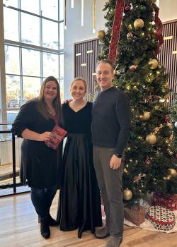 Marea Glade with her Parents
